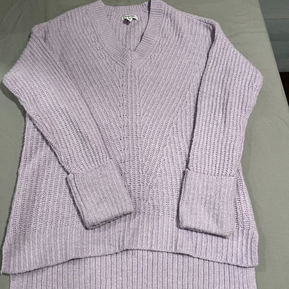 Nine West Purple Sweater Size M
